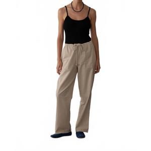 NEW DONNI. sandwash painter pants in shitake